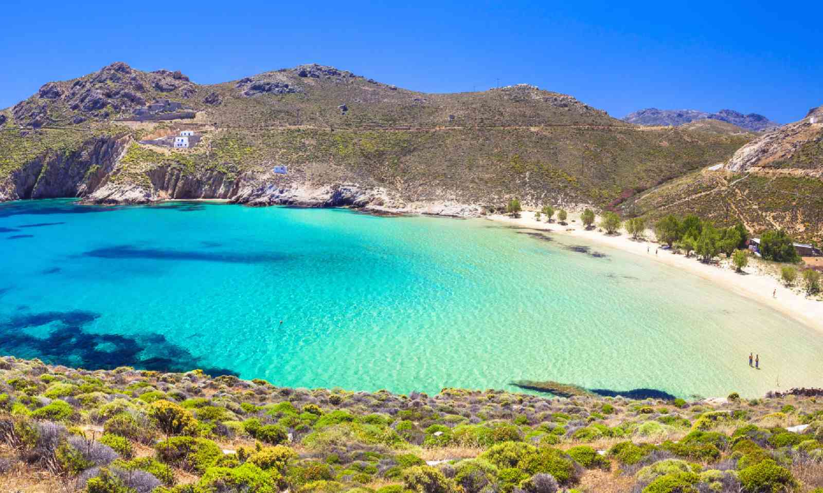 Beautiful emerald beach, Greece (Shutterstock)