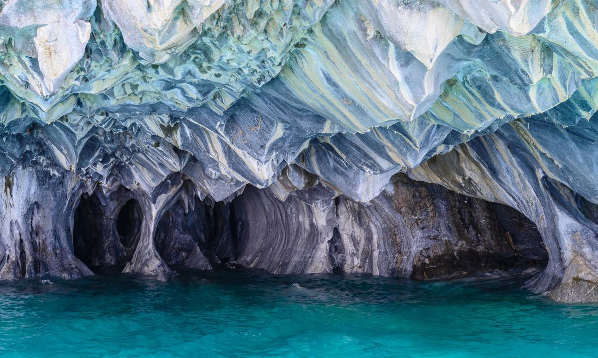 The Marble Caves of General Carrera Lake (Dreamstime)