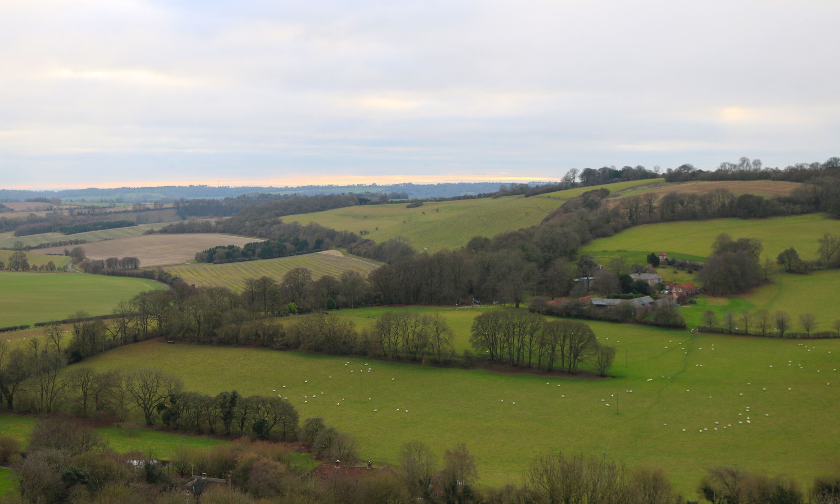 The view from Walbury Hill (Shutterstock)