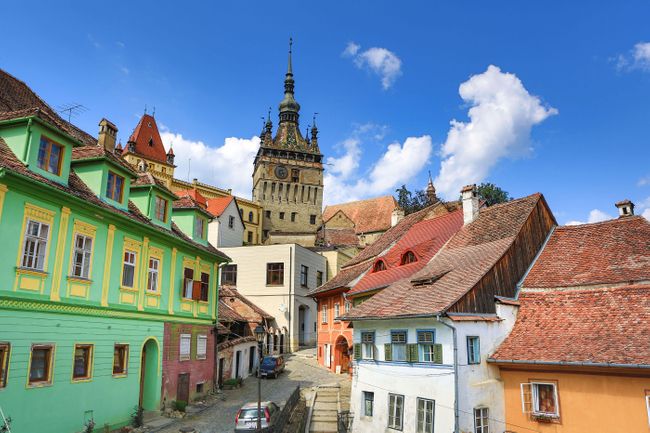 Clock Tower in Sighișoara (Alamy)