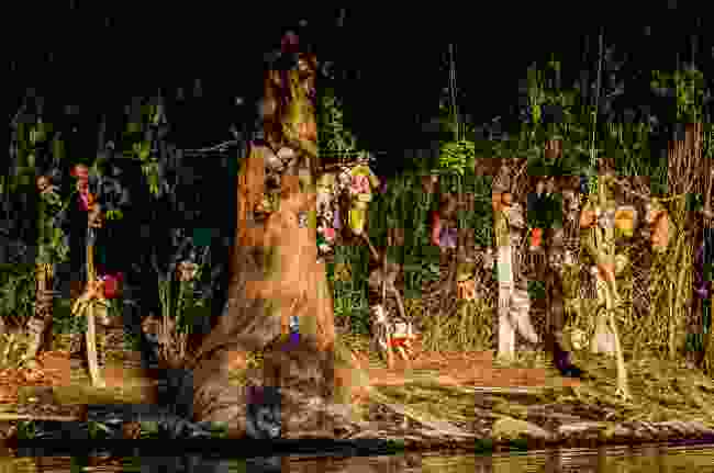 The abandoned dolls on the Island of Dolls, Mexico (Shutterstock)