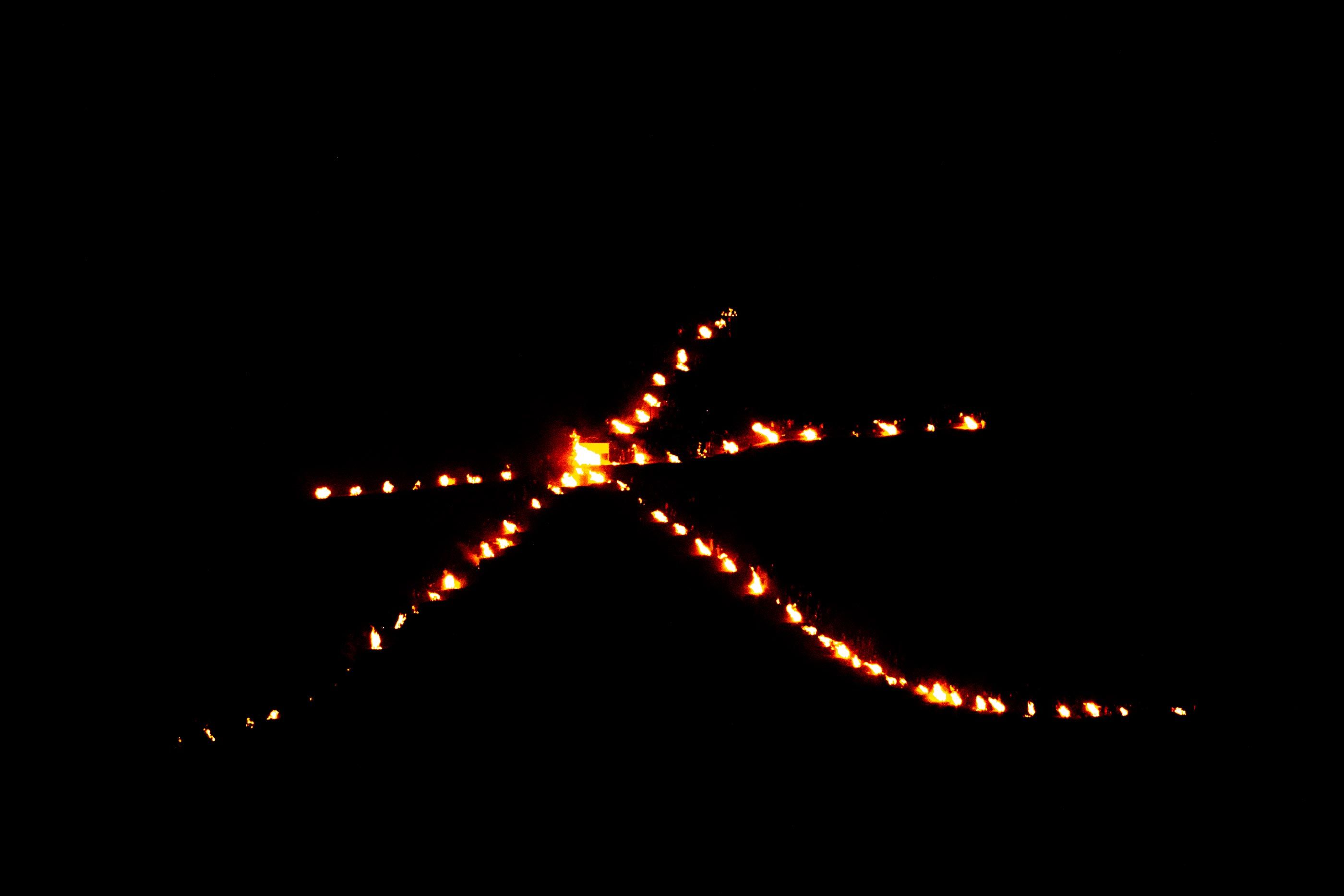 A bonfire near Kyoto, Japan (Shutterstock)