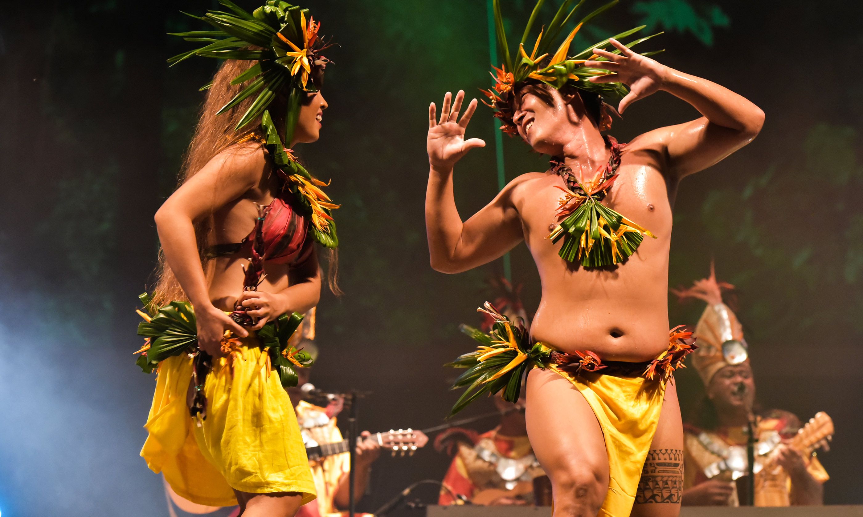 Dancers from Haiti perform at Rainforest World Music Festival in Borneo (Dreamstime)