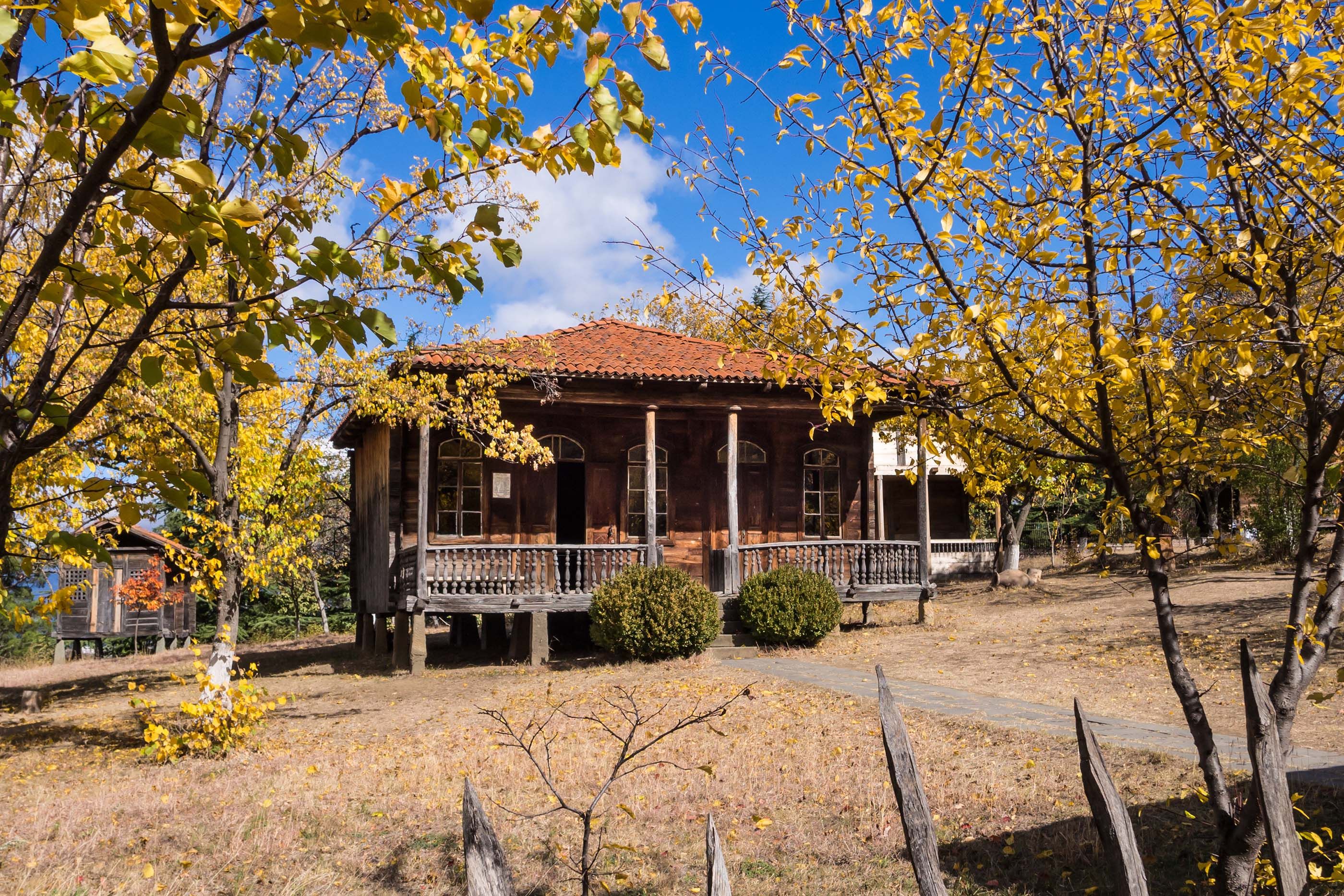 A wooden house in Tbilisi's Open Air Museum of Ethnography (Shutterstock)