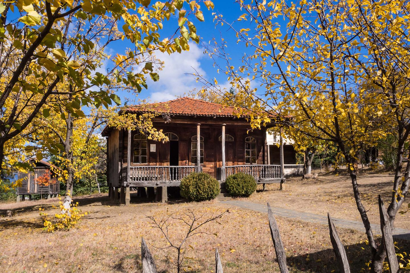 A wooden house in Tbilisi's Open Air Museum of Ethnography (Shutterstock)
