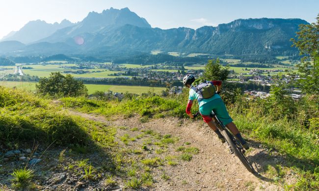 Kitzbuheler horn singletrail