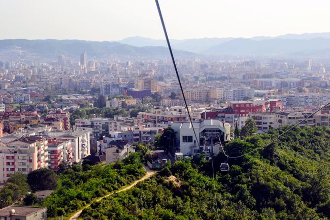 The view of the Mount Dajti cable car is so, so worth it (Shutterstock)