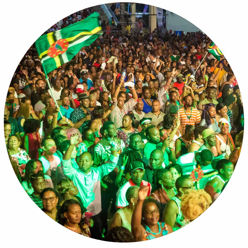 The audience at the World Creole Music Festival