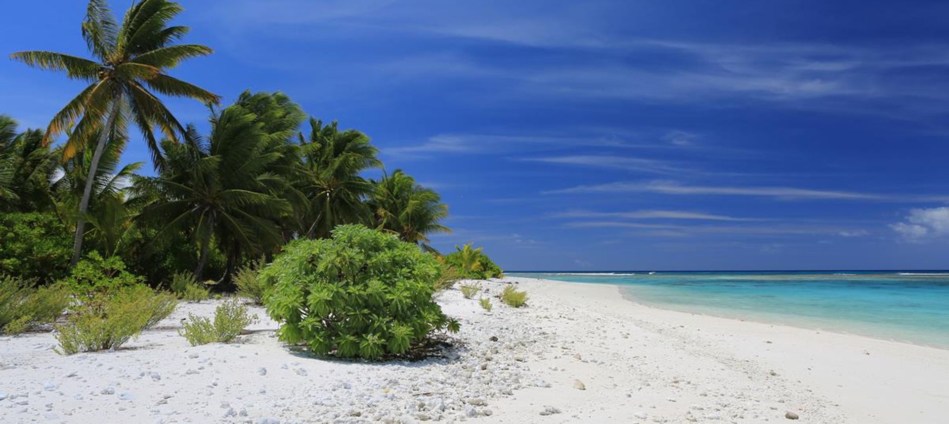 Lagoon on Fanning Island,Kiribati