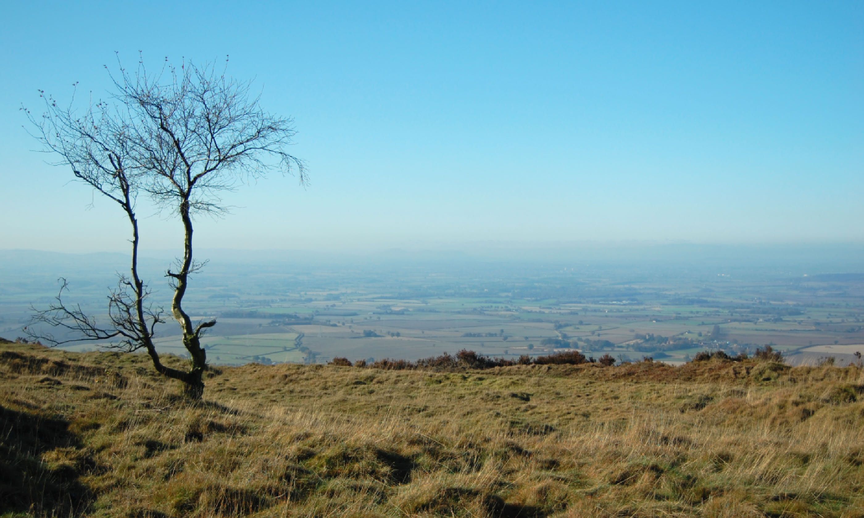View from the top of the Wrekin – should you choose to climb it... (Shutterstock)