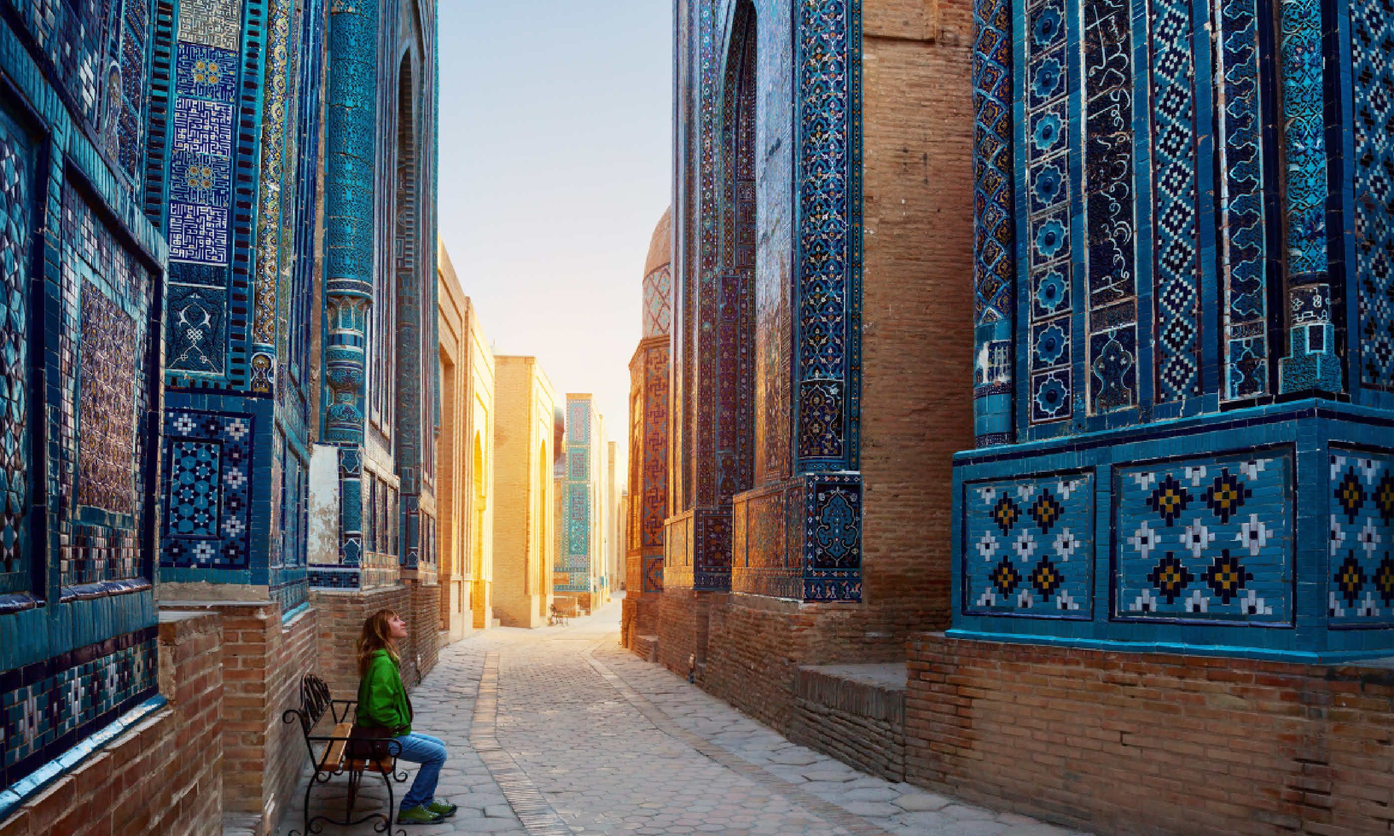 Ancient complex of Shah-i-Zinda, Samarkand (Shutterstock)
