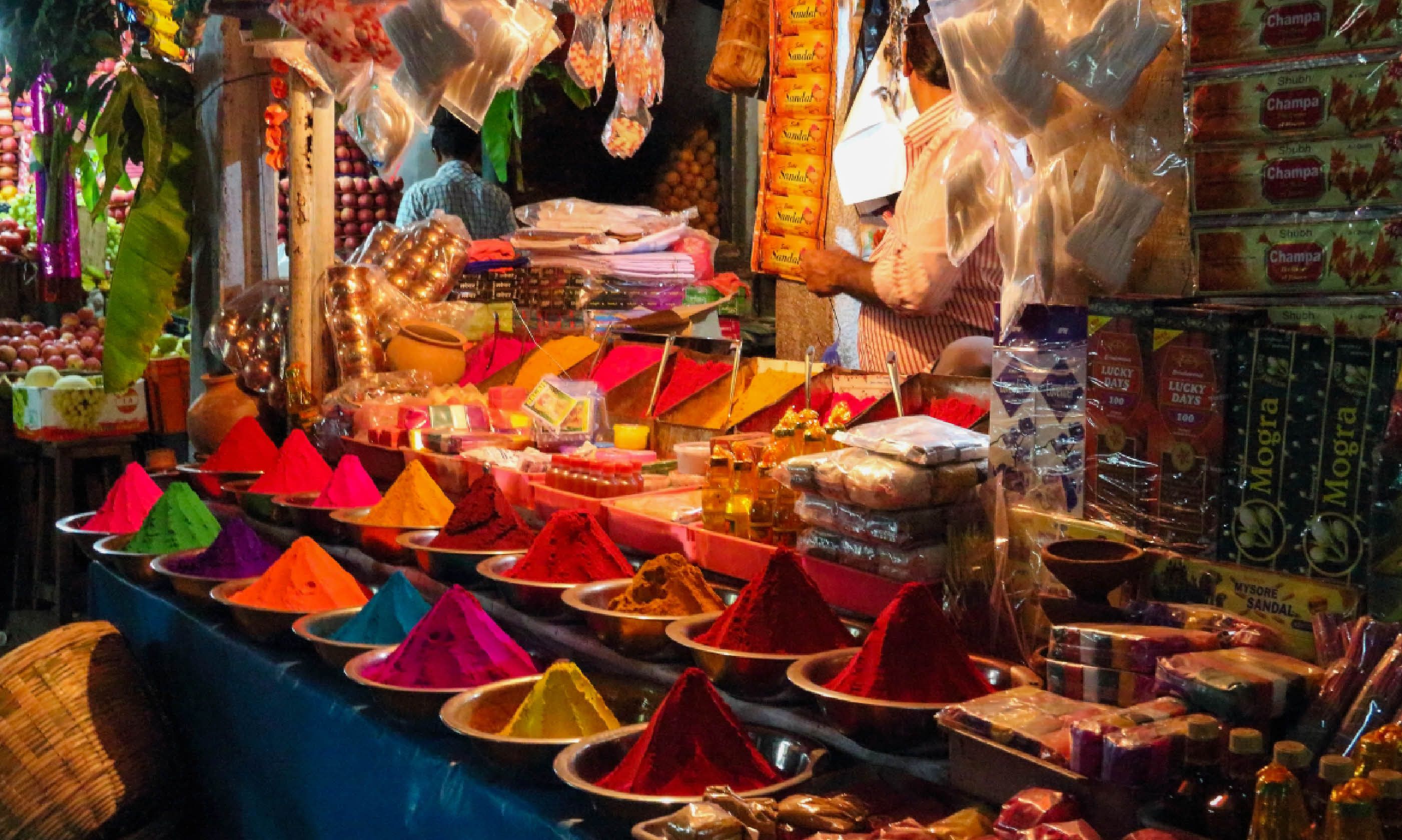 Devarai market in Mysore, India (Dreamstime)