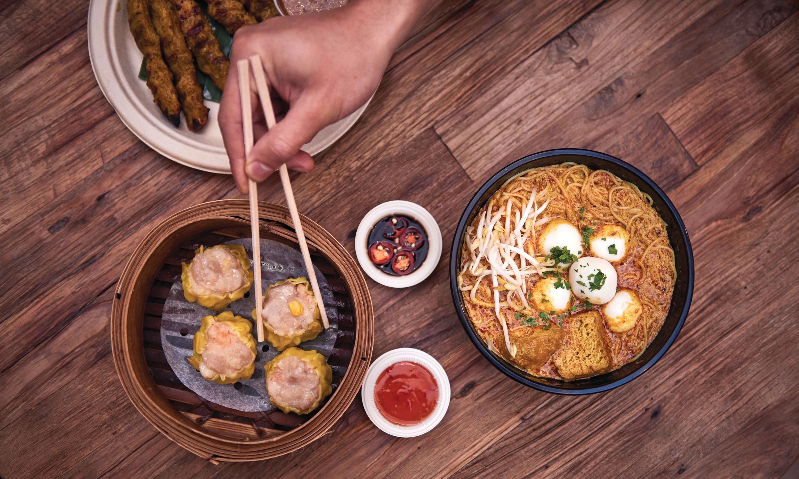 Hawker-style street food, Spice Alley (Tobias Rowles / Destination NSW)