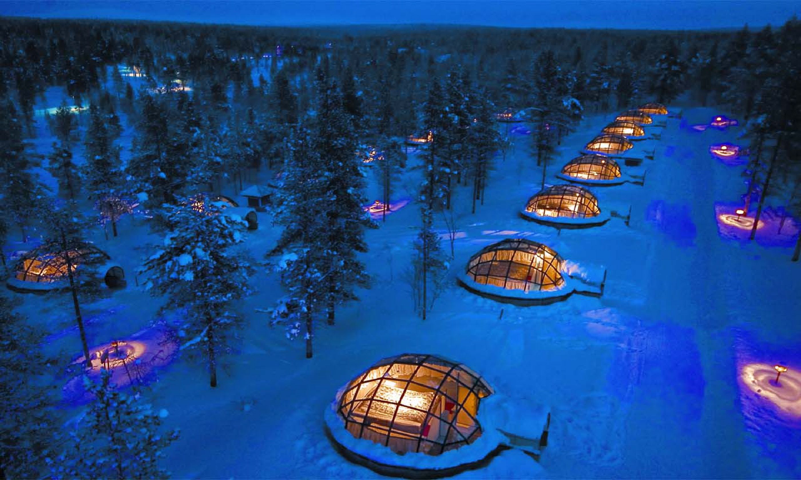Glass Igloos of Hotel Kakslauttanen (kakslauttanen.fi)