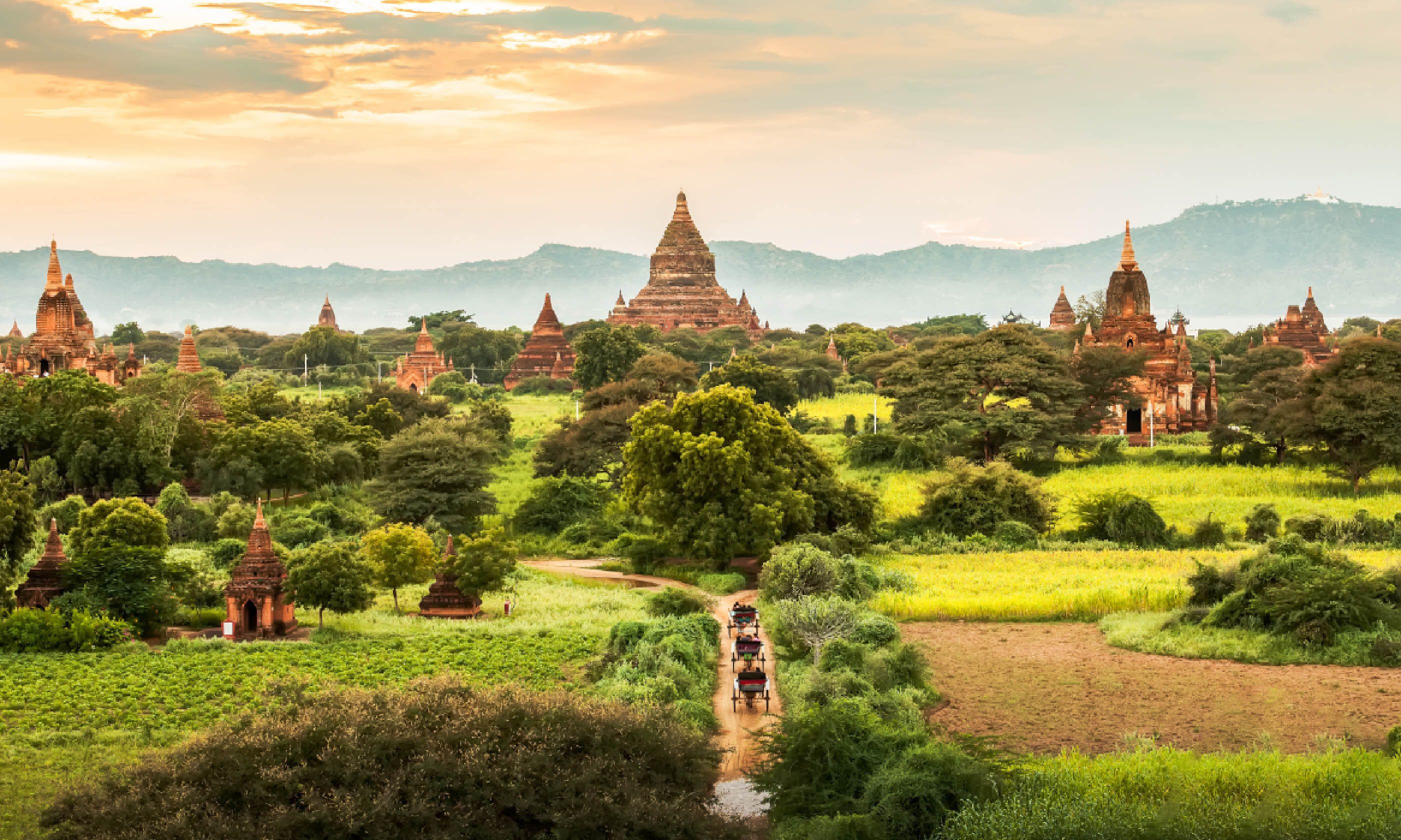 Ancient temples in Bagan, Myanmar (Shutterstock)