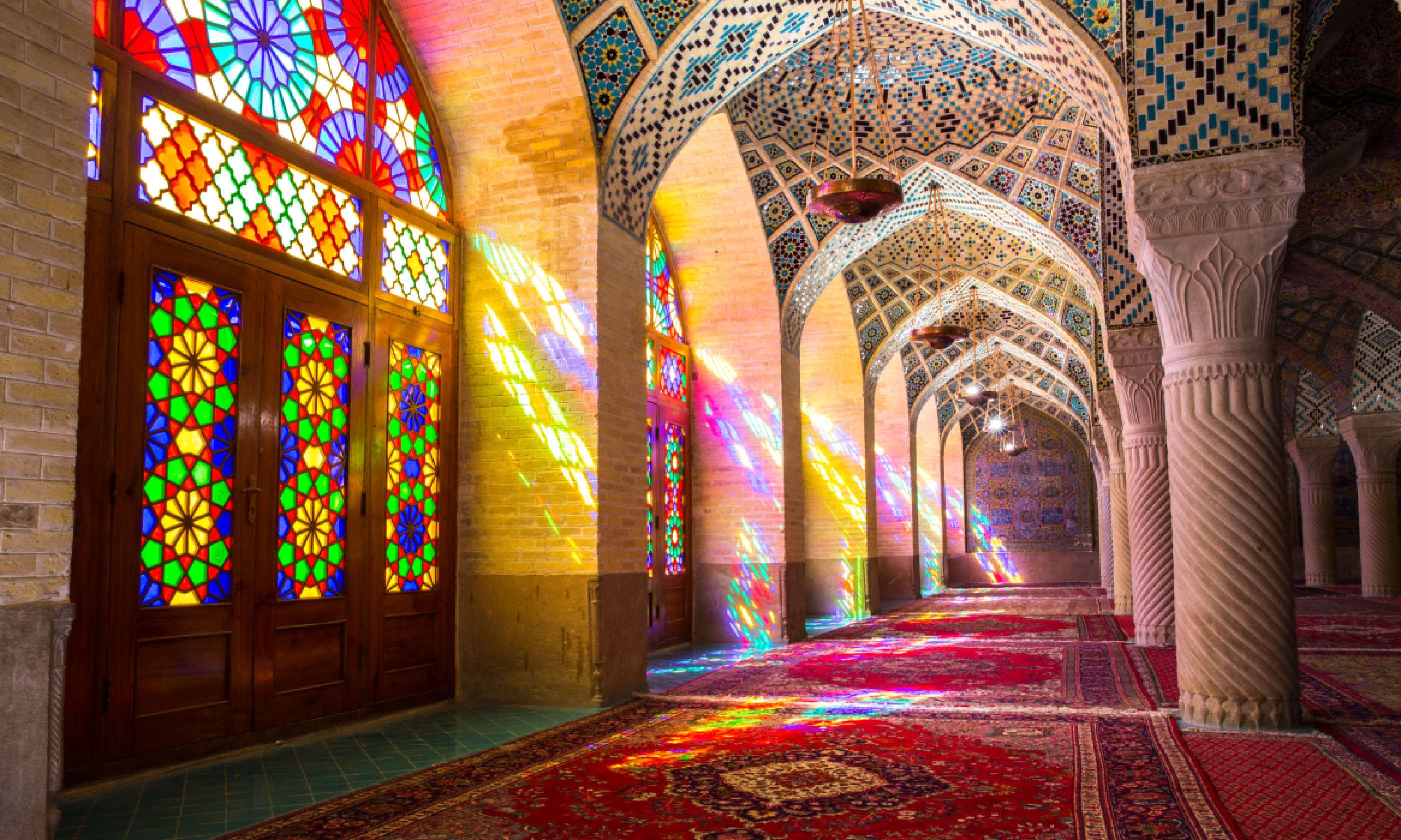 Nasir Al-Mulk Mosque in Shiraz, Iran (Shutterstock)