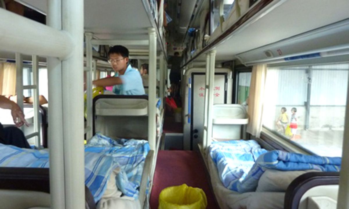 How To Sleep Well On A Chinese Sleeper Bus Wanderlust
