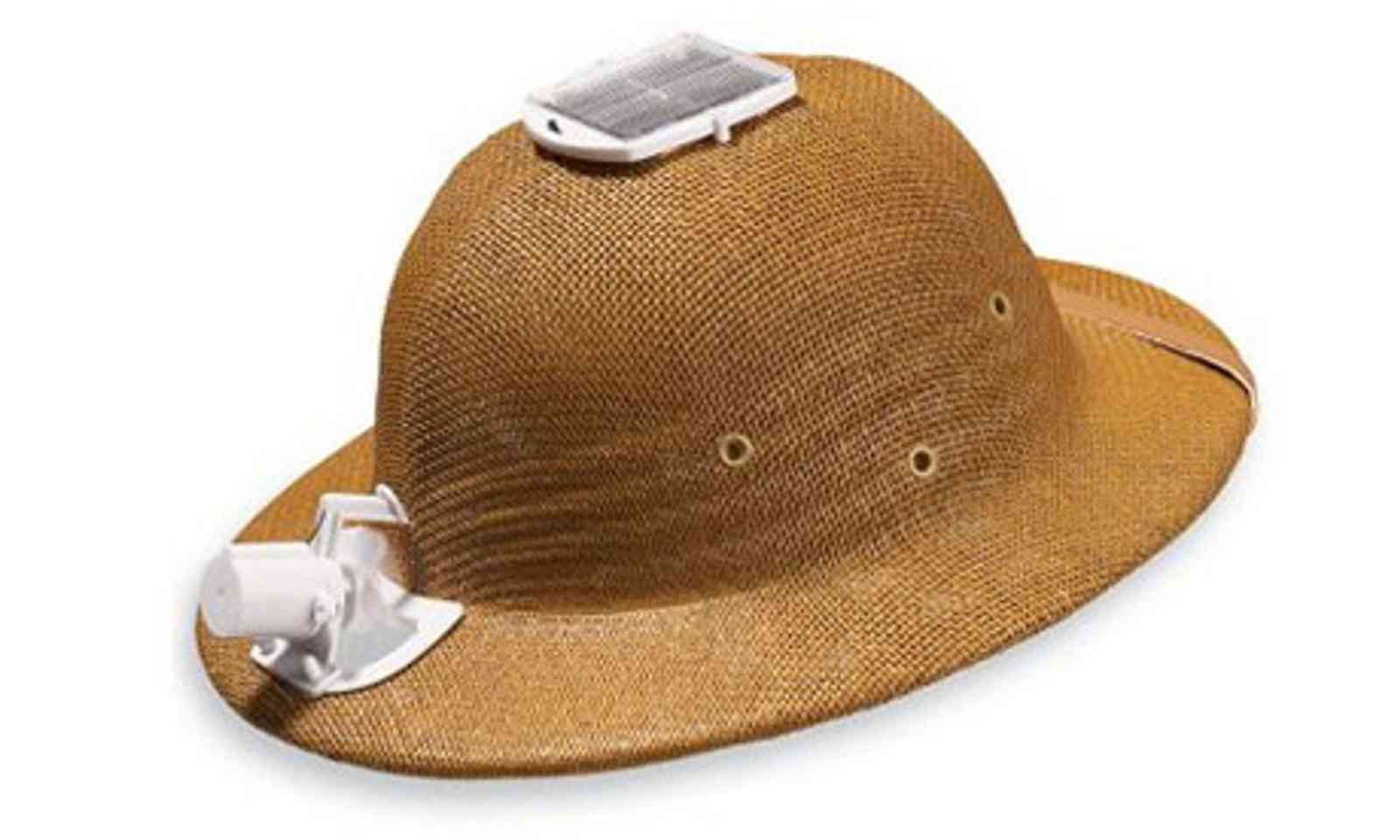 Sun-Mate solar hat