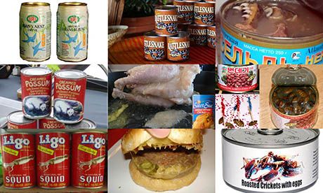 10 weird foods in a tin Wanderlust