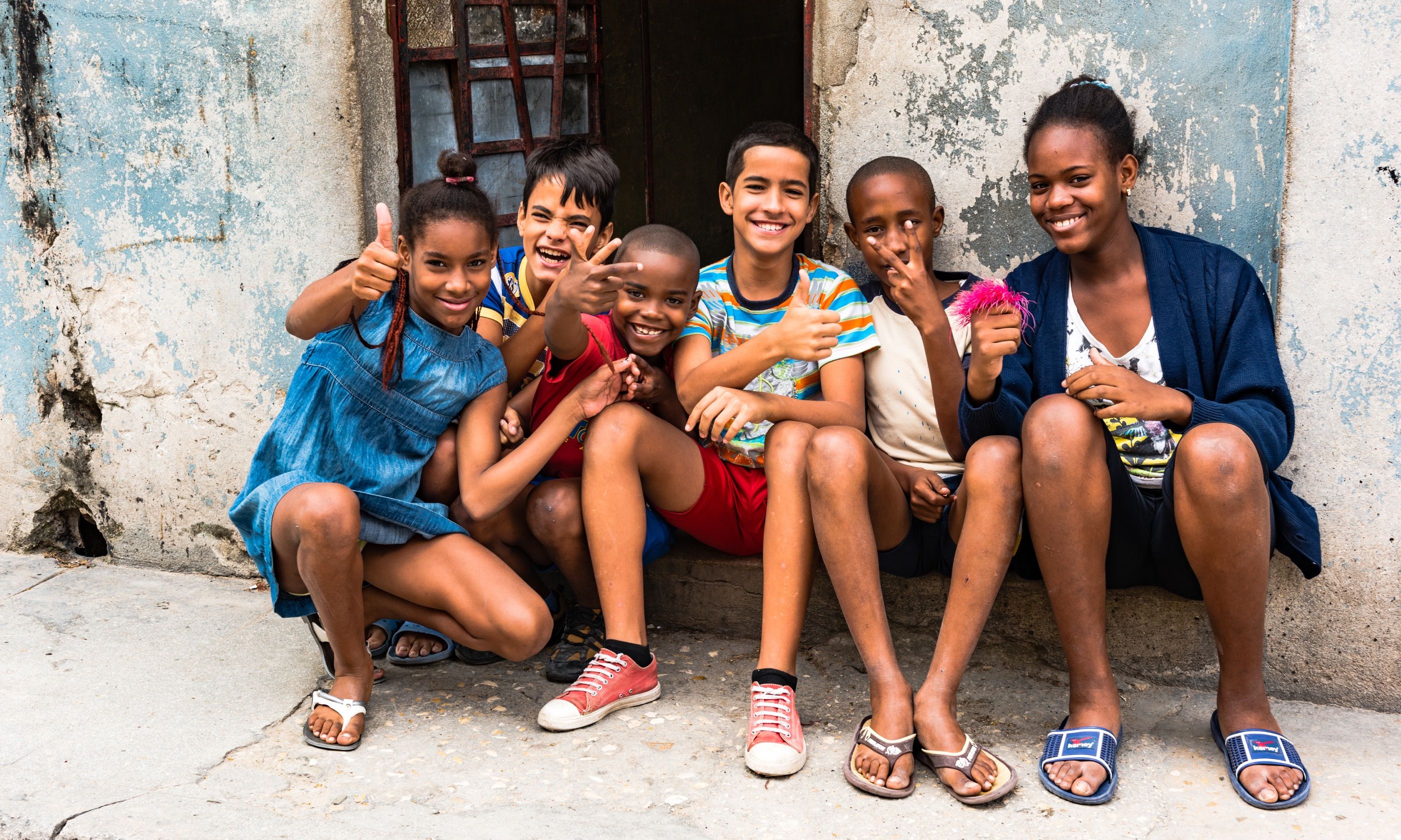 Детей на кубе