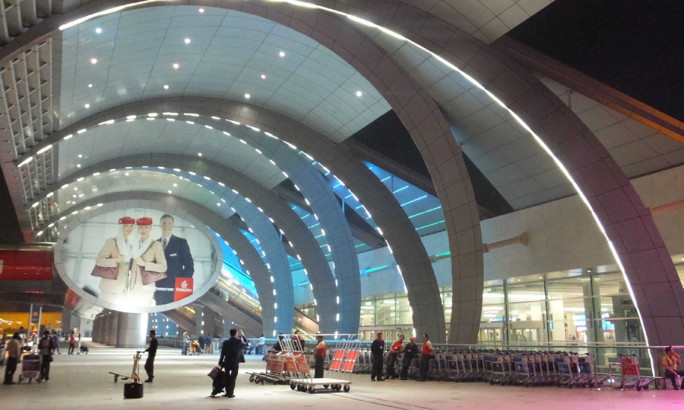 Dubai Airport, Terminal 3 (Shutterstock)
