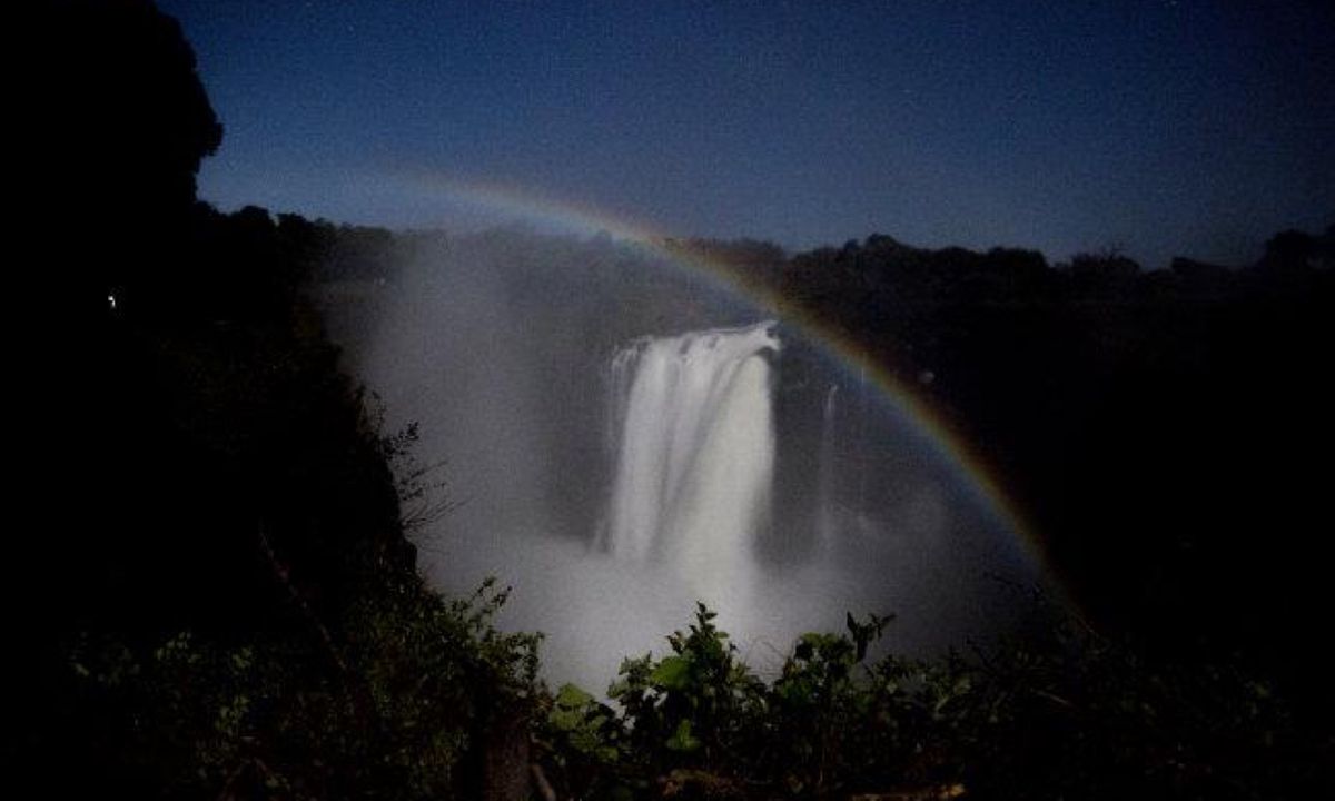 Taking the family to watch moonbows over Victoria Falls Wanderlust