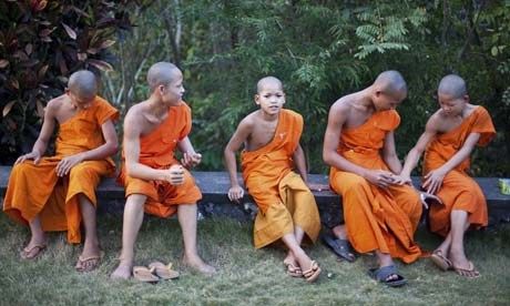 Laotian Monks (Wanderlust)