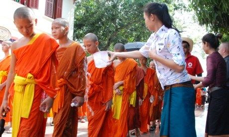 Monks in a line (wanderlust)