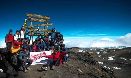 On top of Kili (Abhimanyu Bose)