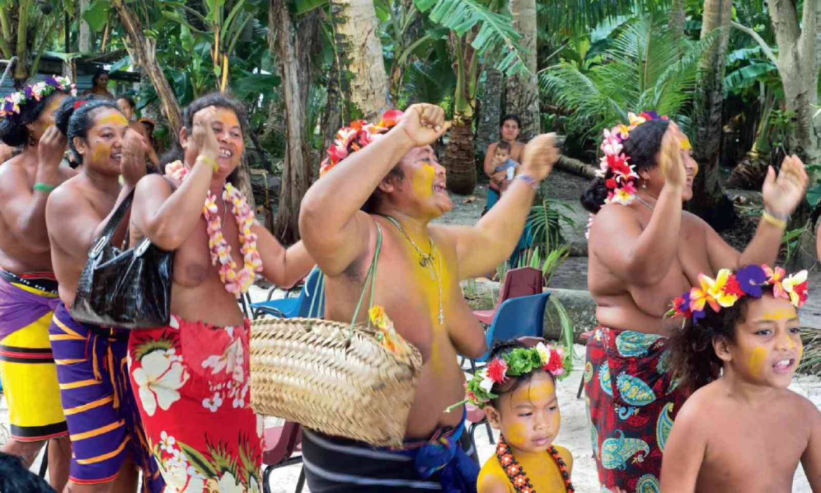 The islanders of Lamotrek (Mark Stratton)