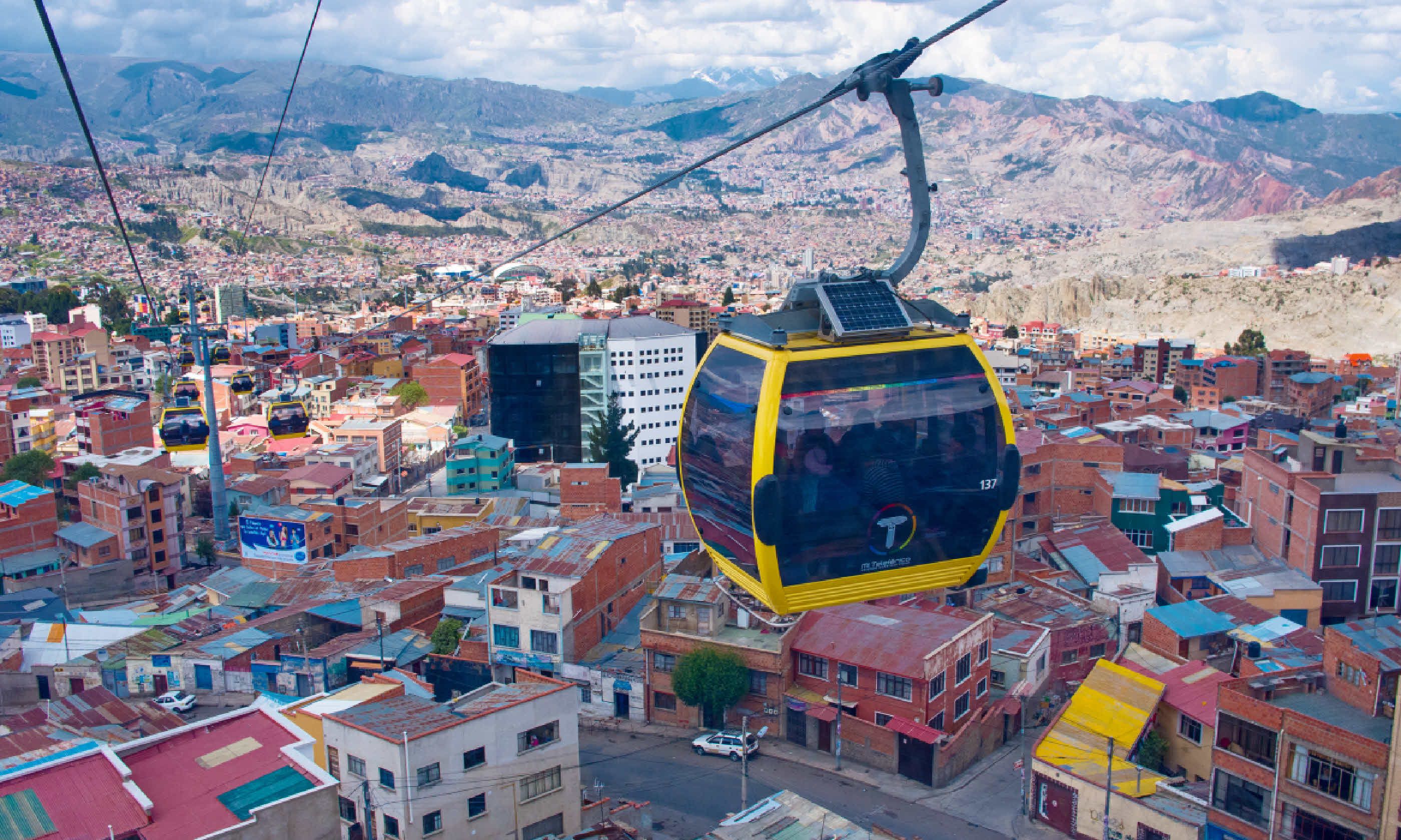 La Paz cable car (Shutterstock)
