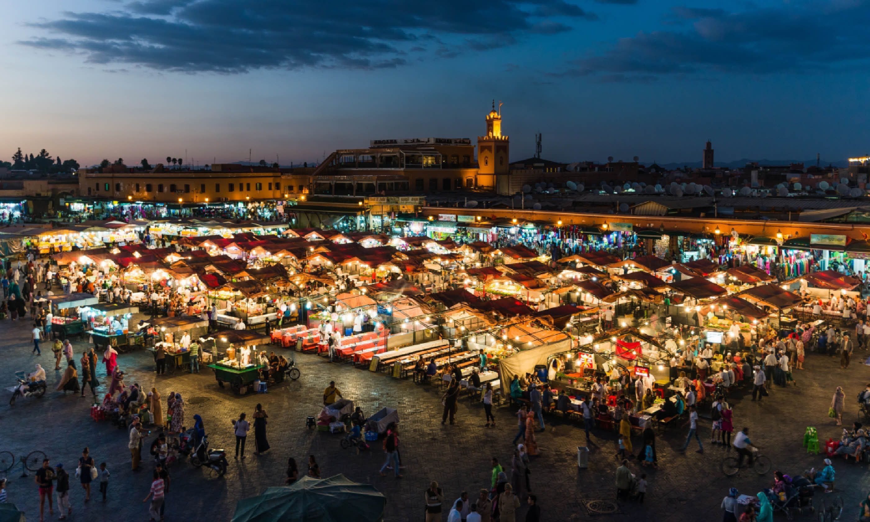 Djemaa el Fna marketplace (Shutterstock)