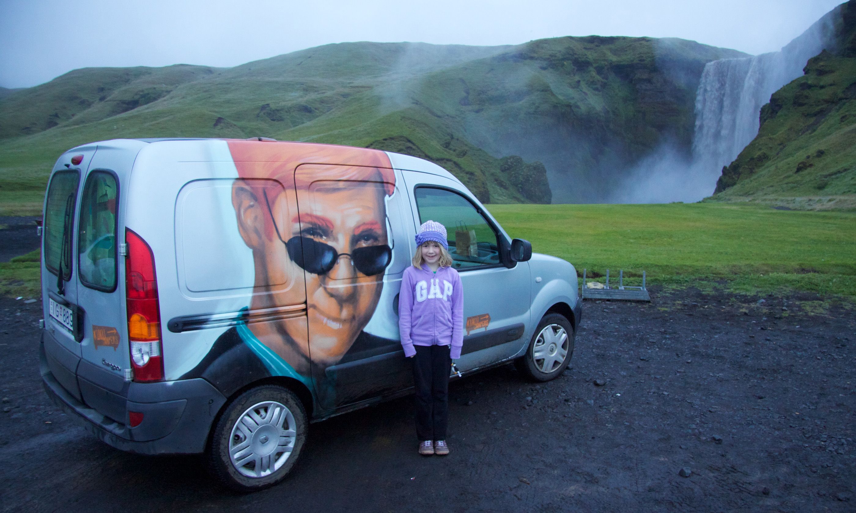 Camping near Skogafoss (Peter Moore)