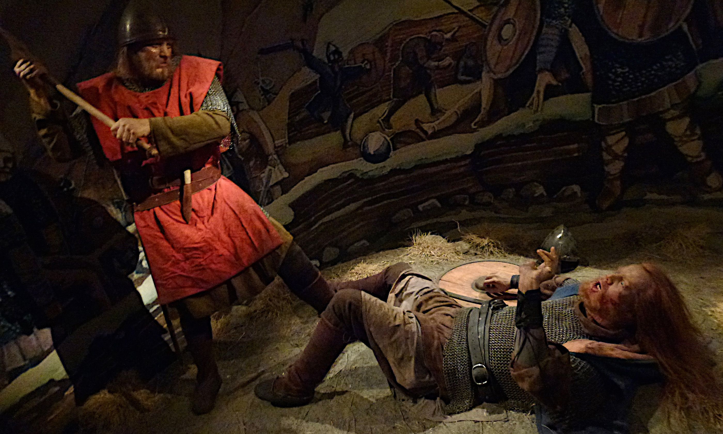 Viking fight!  (Peter Moore)