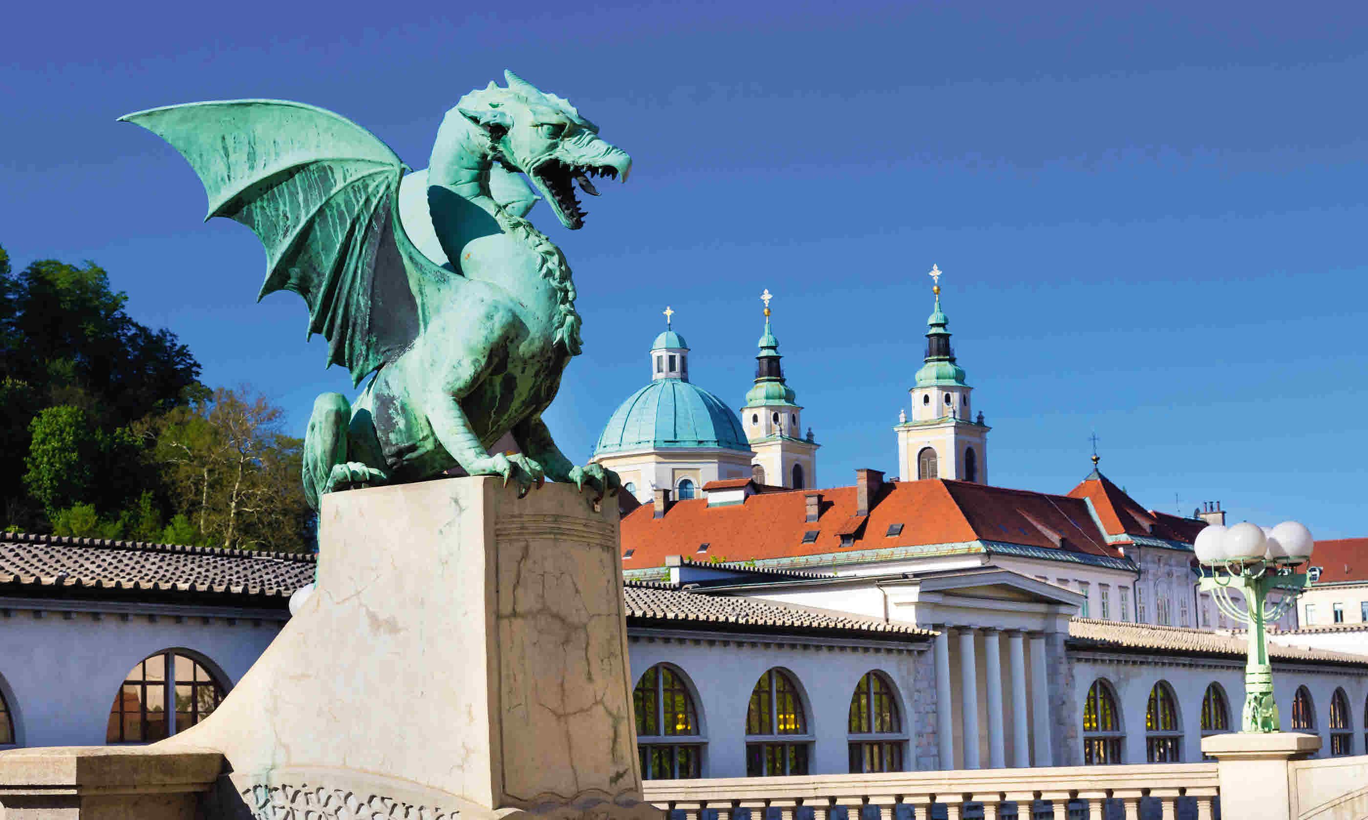 Dragon Bridge, Ljubljana (Dreamstime)