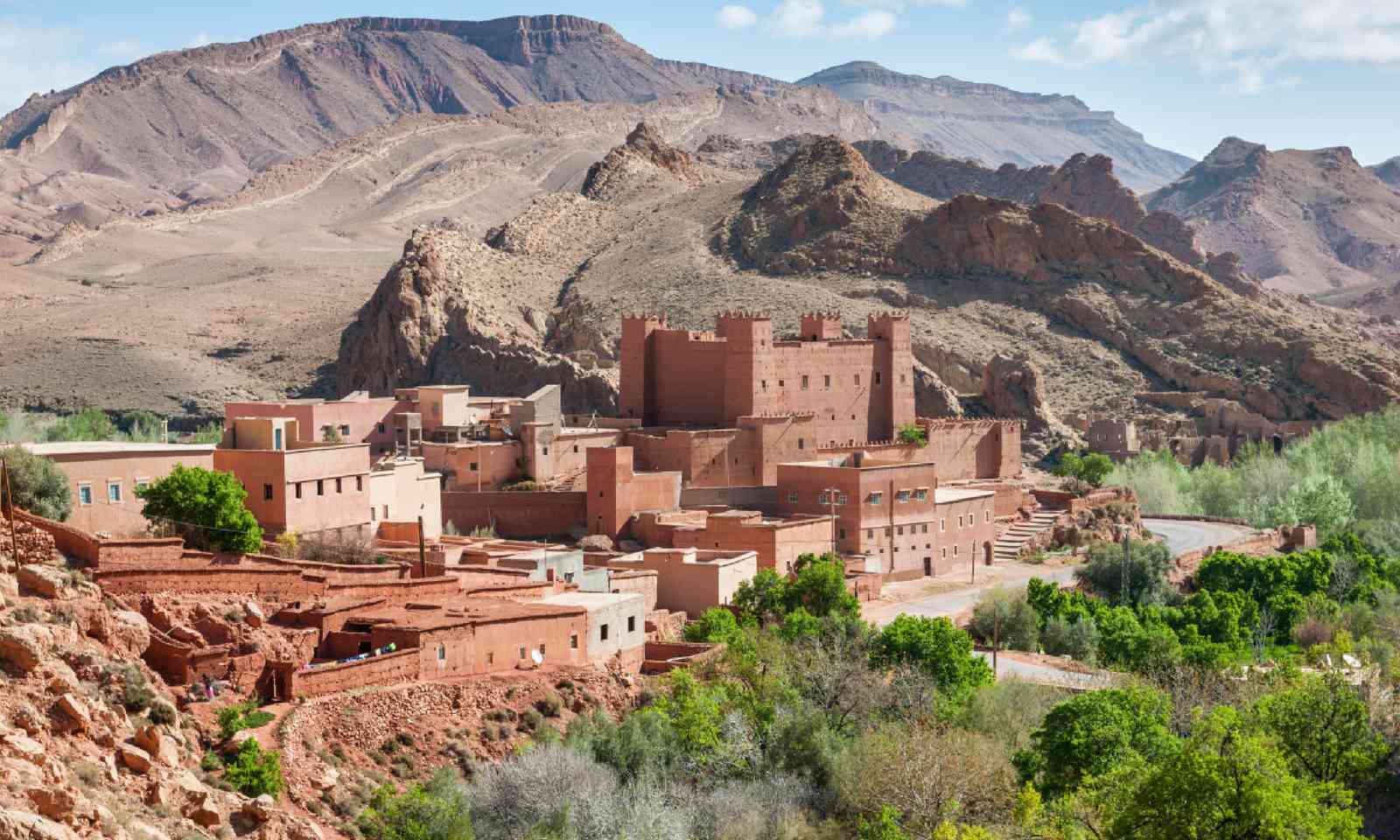 Village in Atlas Mountains, Morocco (Shutterstock)