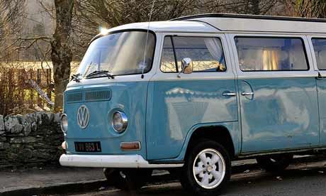 Drive away the blues in a VW camper van (kfjmiller)