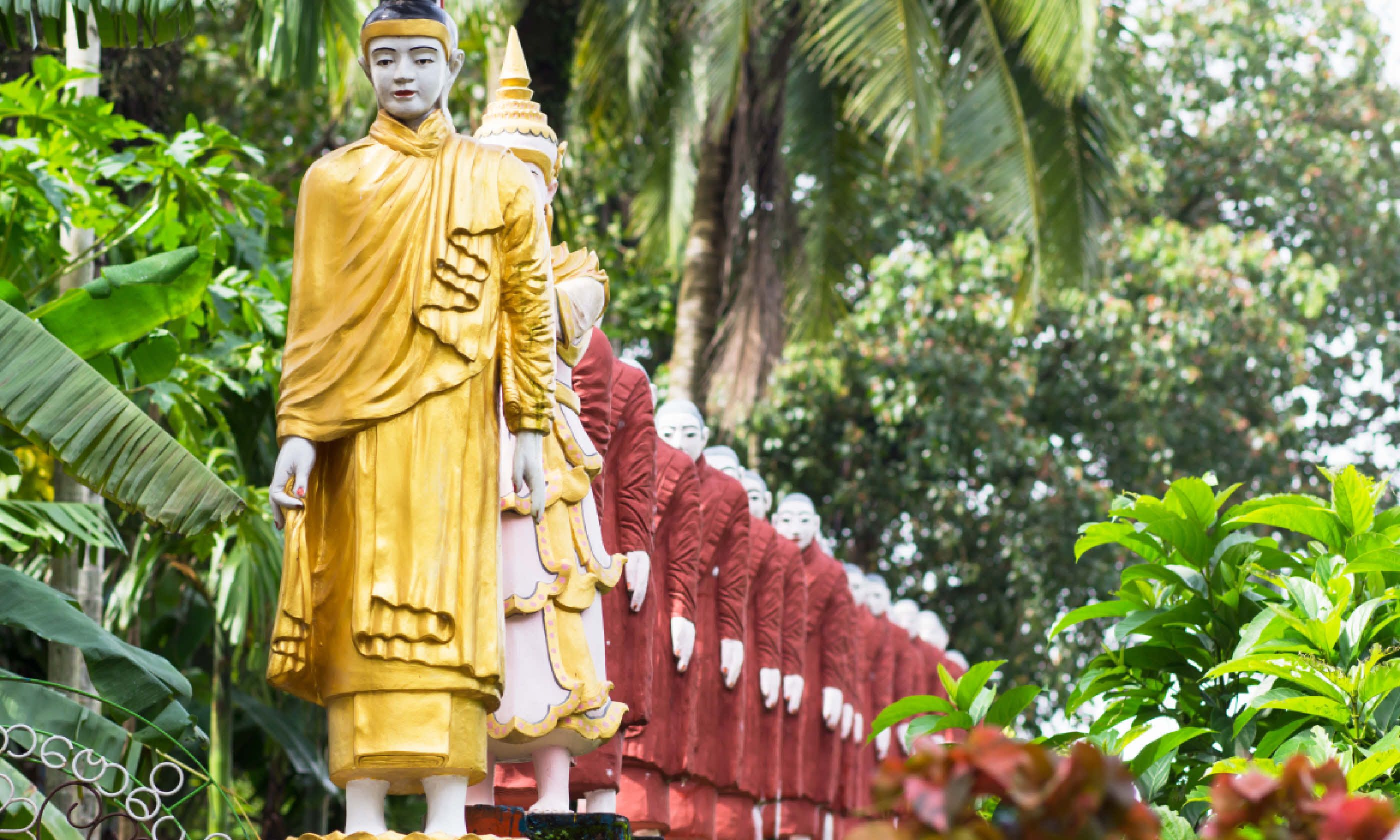 Buddha image at a temple in Myeik, southern Myanmar (Shutterstock)