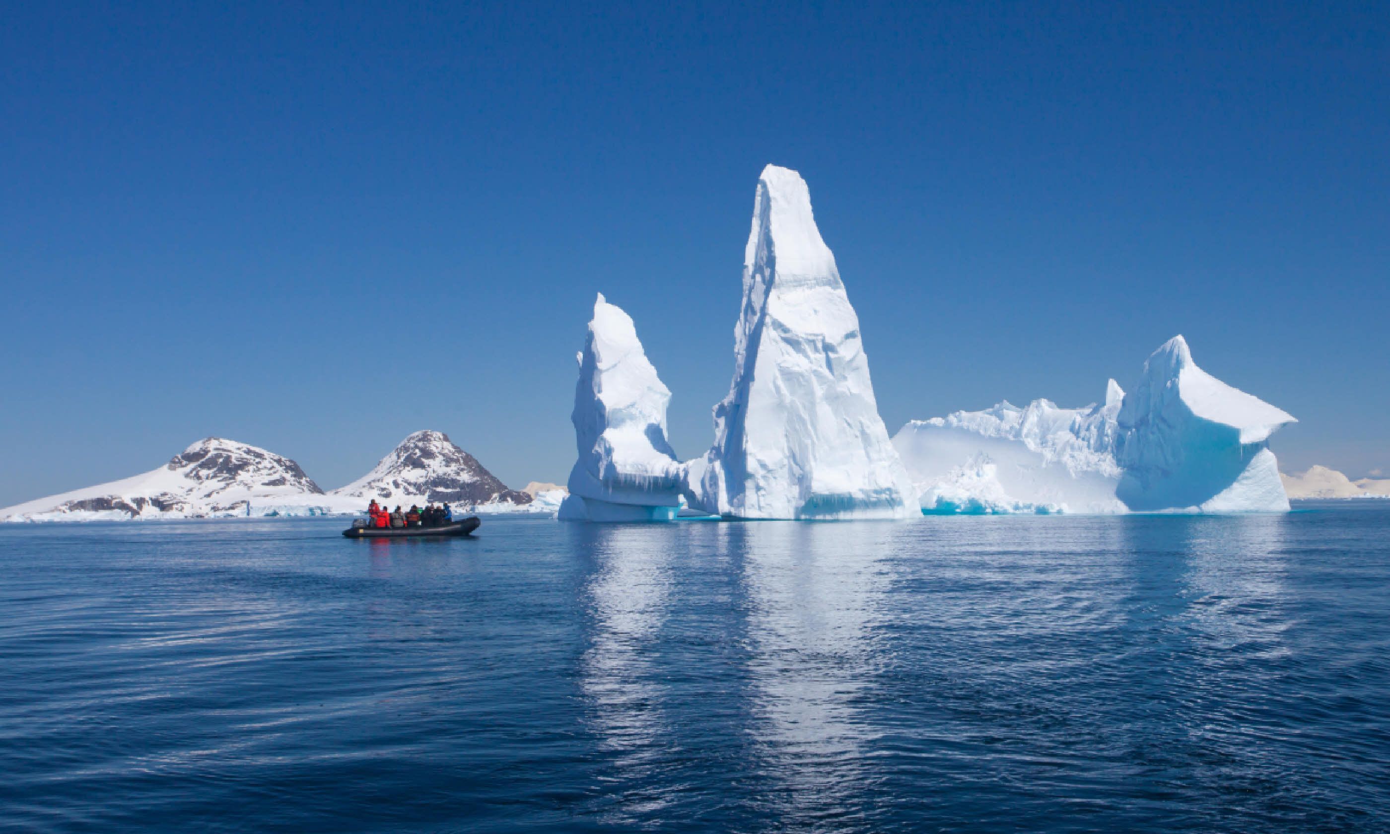 Reflection of Iceberg, Antarctica (Shutterstock)