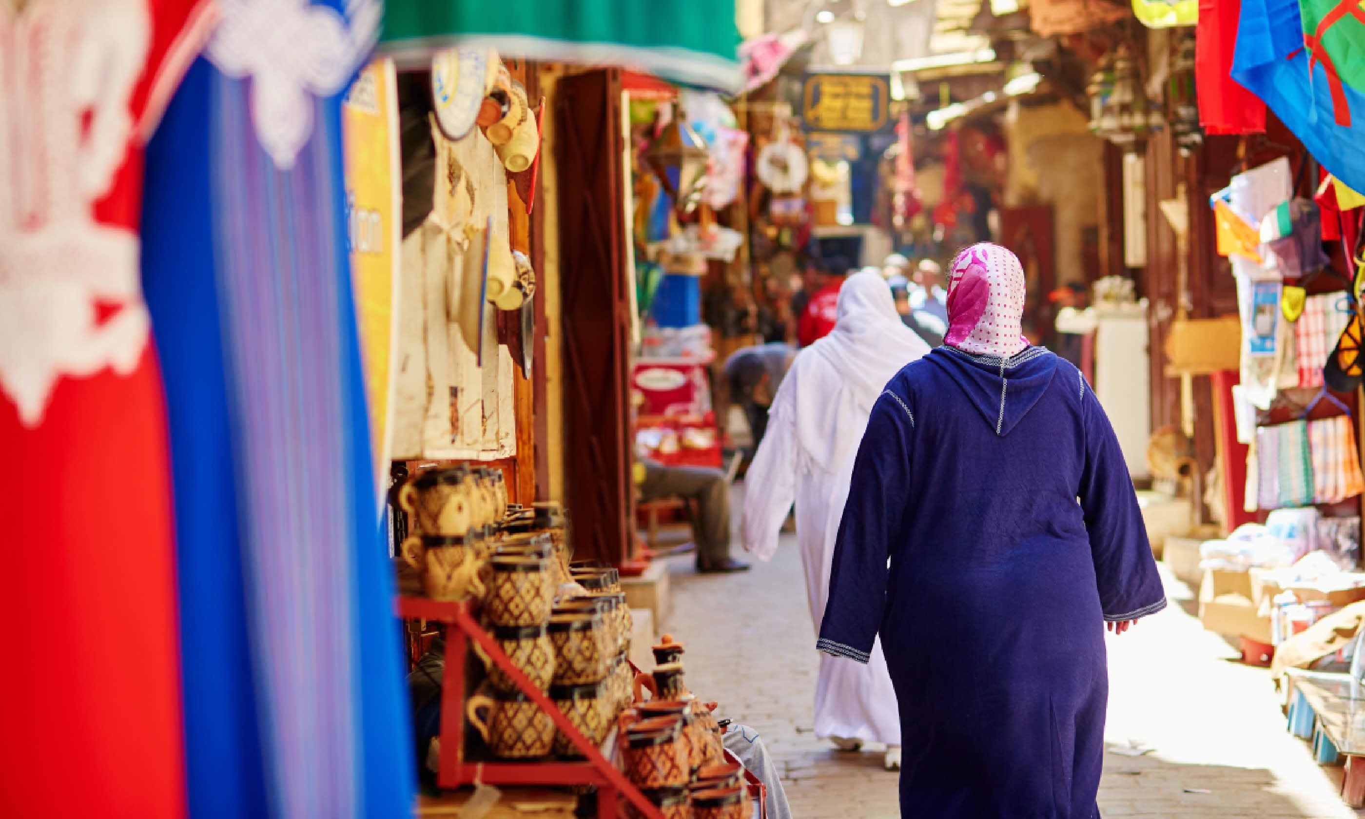 Souk in Fes, Morocco (Shutterstock)
