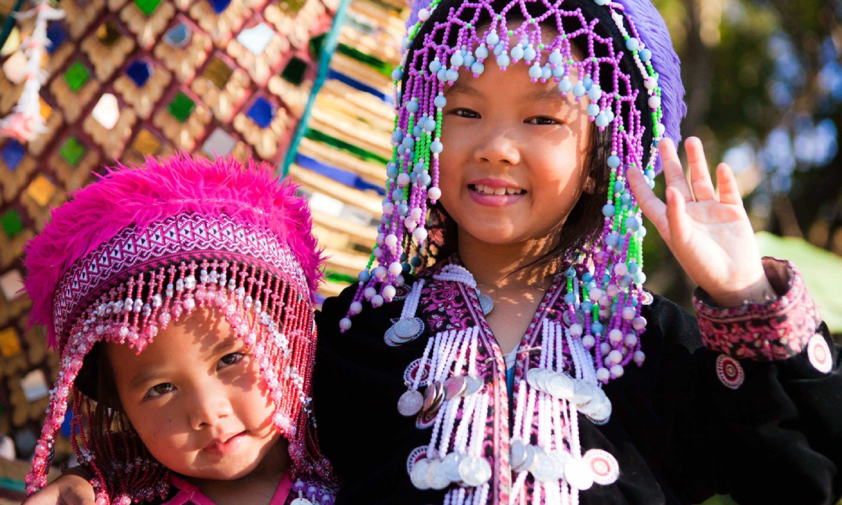 Akha children in Chiang Mai (Shutterstock)