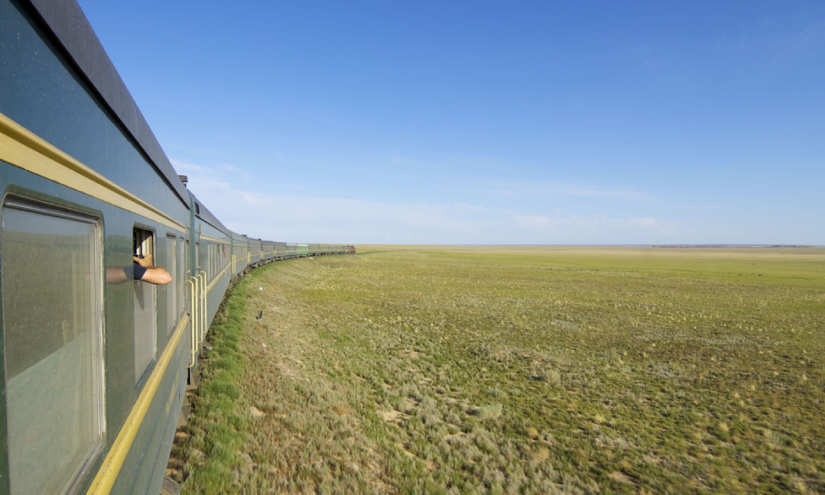 Trans Mongolian train (Shutterstock)